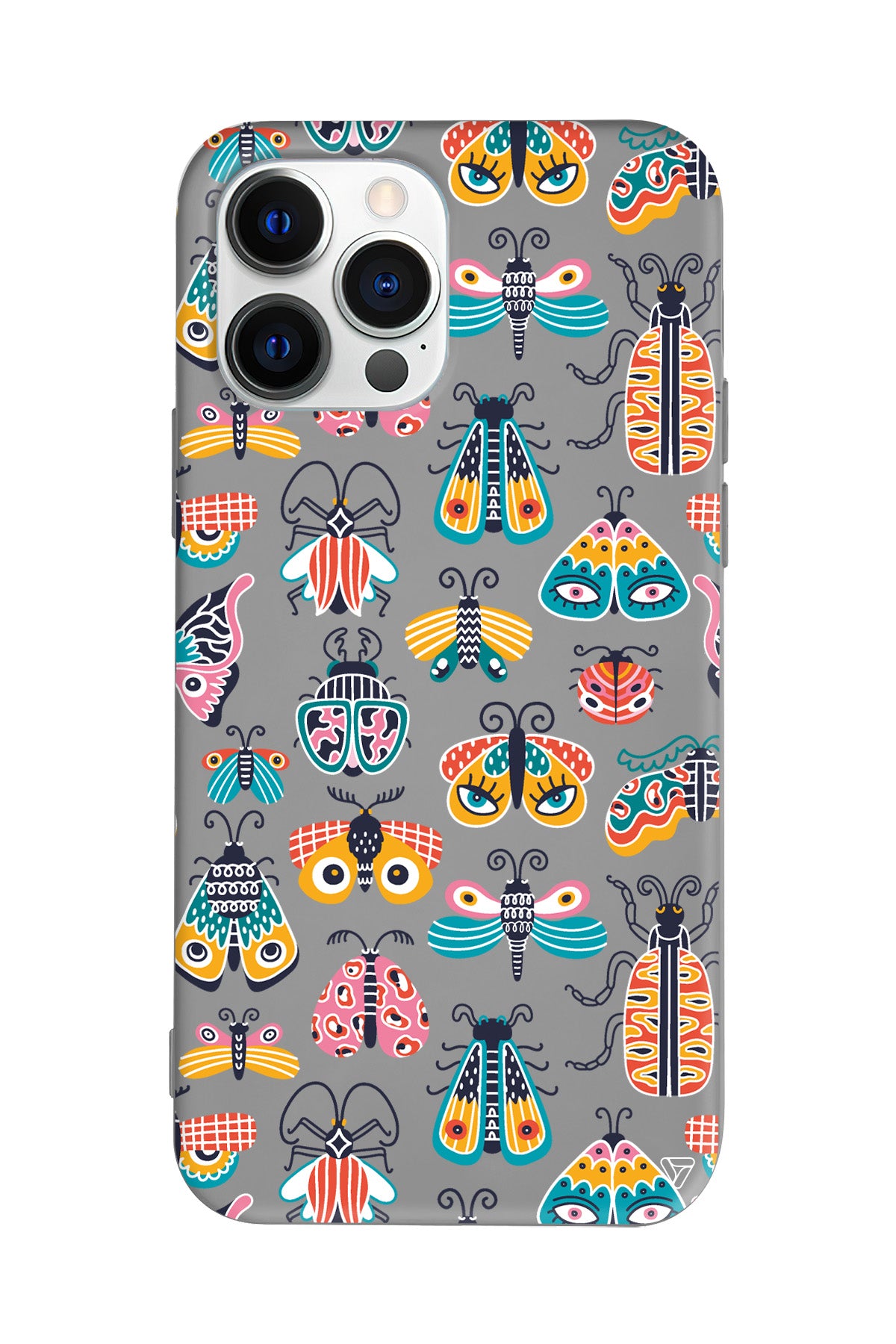 Renkli Kanatlar Lansman Model İçi Kadife Silikon Telefon Kılıfı