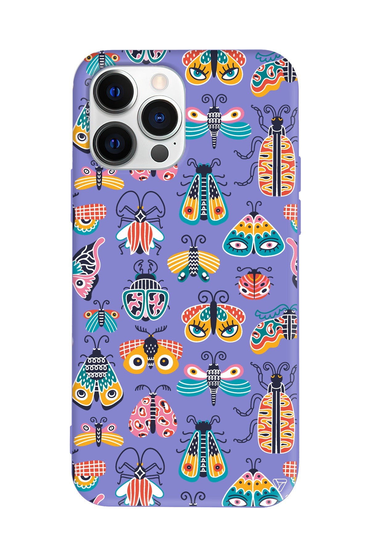 Renkli Kanatlar Lansman Model İçi Kadife Silikon Telefon Kılıfı