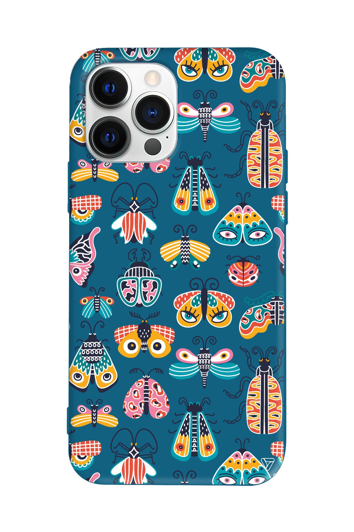 Renkli Kanatlar Lansman Model İçi Kadife Silikon Telefon Kılıfı