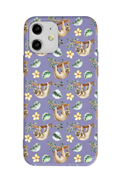 Tropik Koala Lansman Model İçi Kadife Silikon Telefon Kılıfı