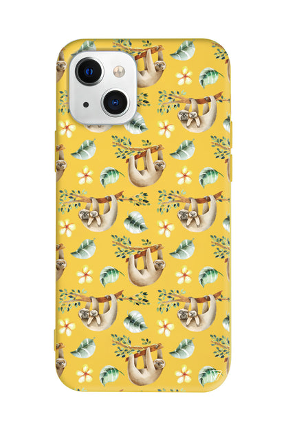 Tropik Koala Lansman Model İçi Kadife Silikon Telefon Kılıfı