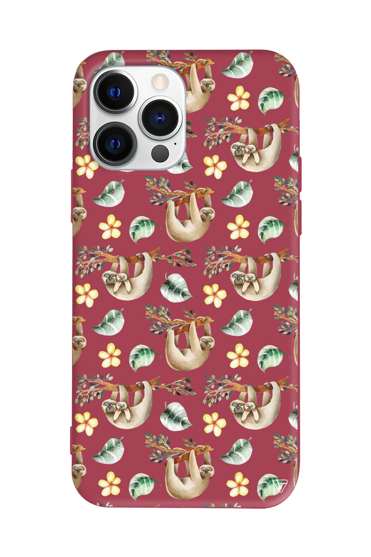 Tropik Koala Lansman Model İçi Kadife Silikon Telefon Kılıfı