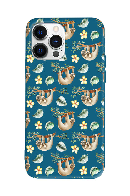 Tropik Koala Lansman Model İçi Kadife Silikon Telefon Kılıfı