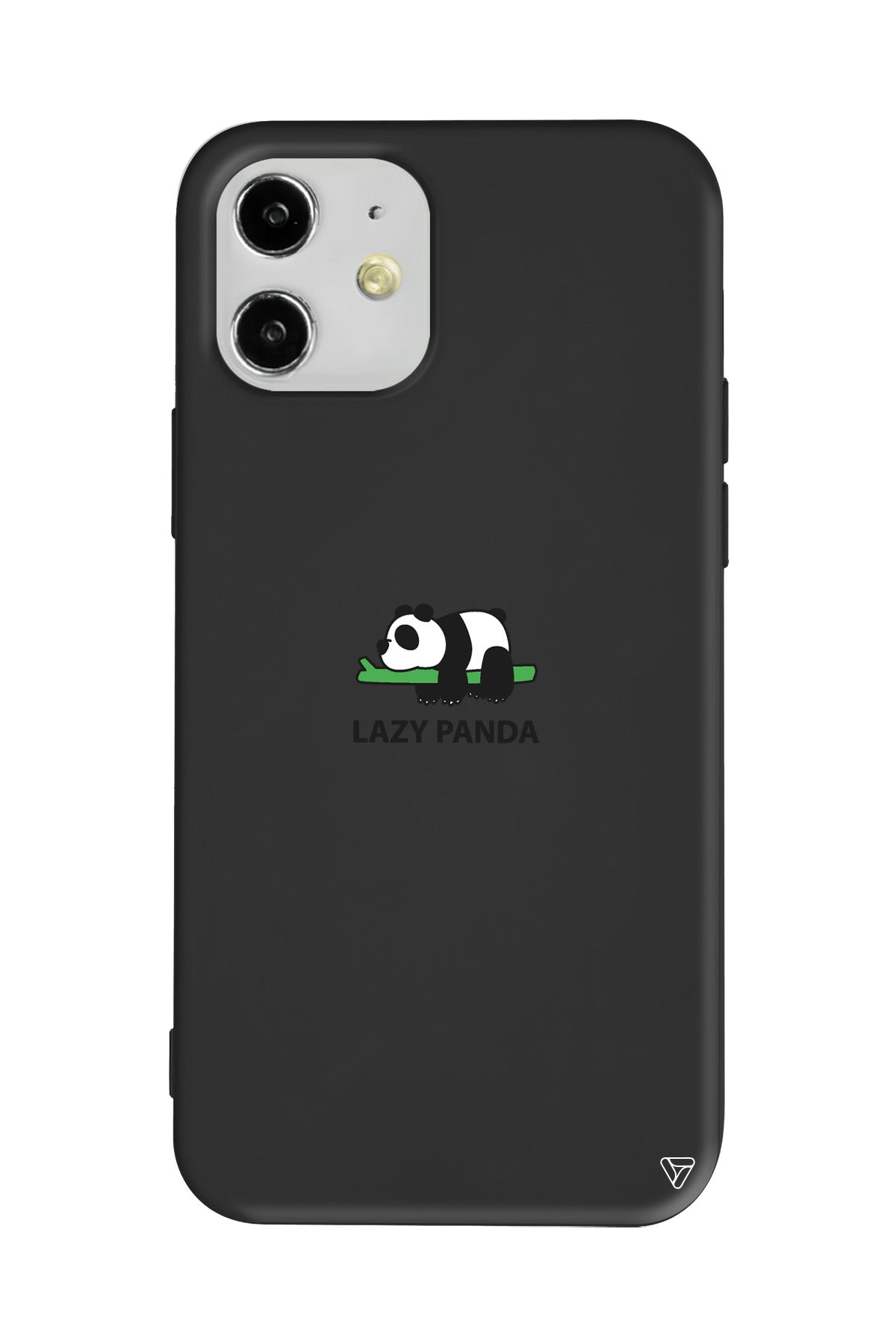 Lazy Panda Lansman Model İçi Kadife Silikon Telefon Kılıfı