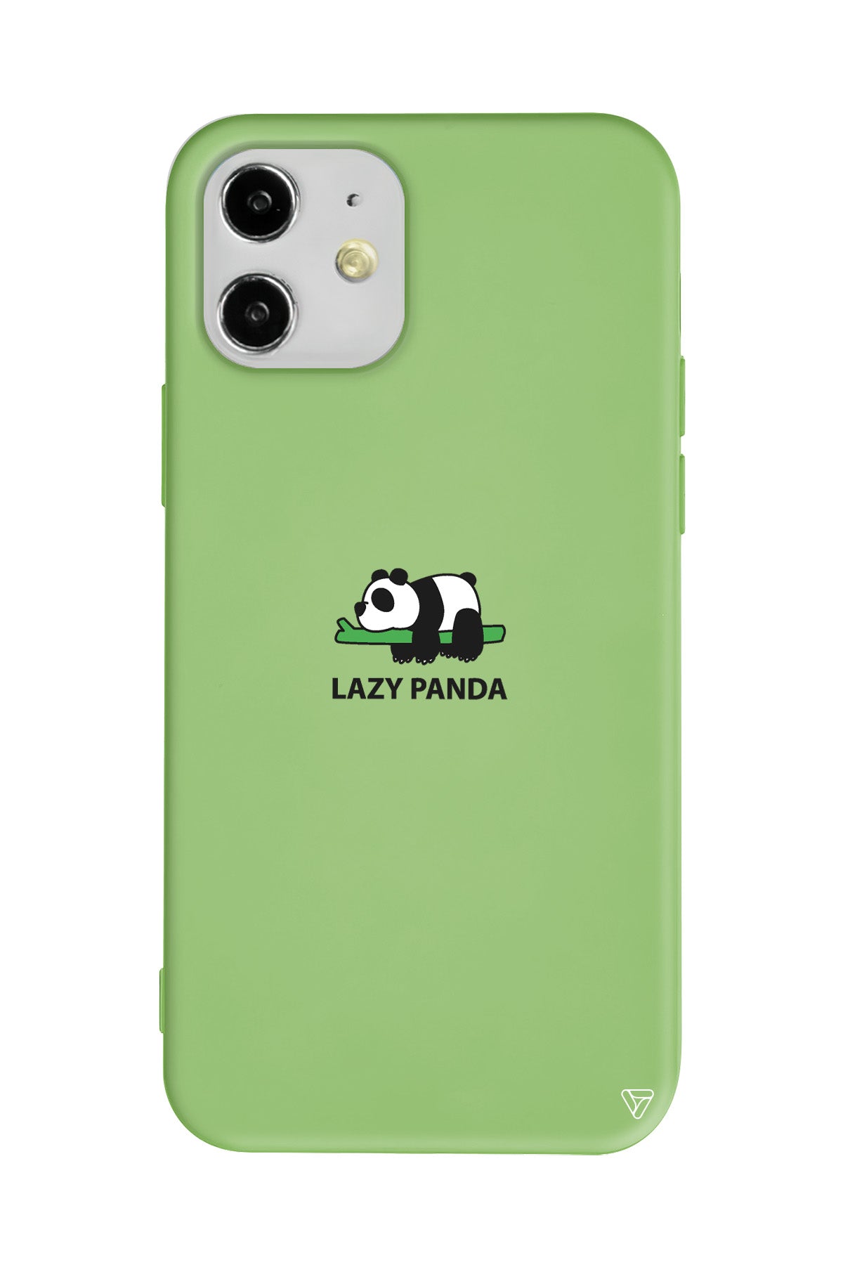 Lazy Panda Lansman Model İçi Kadife Silikon Telefon Kılıfı
