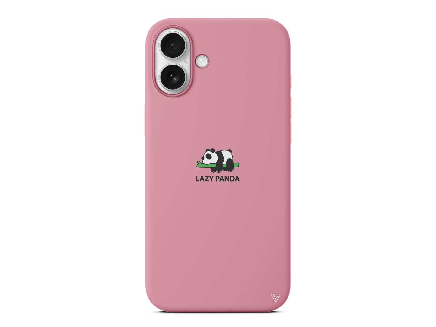 Lazy Panda Lansman Model İçi Kadife Silikon Telefon Kılıfı