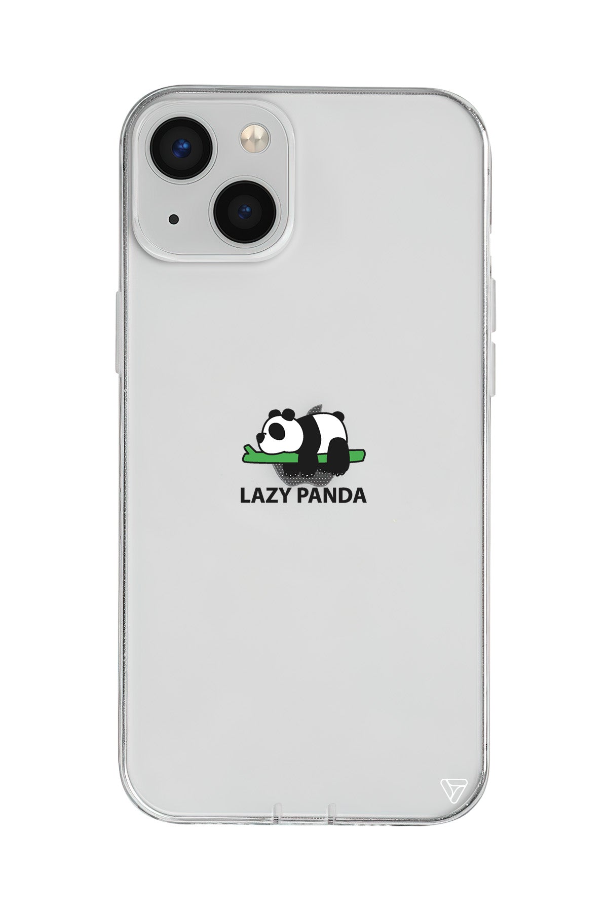 Lazy Panda Lansman Model İçi Kadife Silikon Telefon Kılıfı