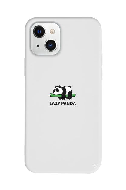 Lazy Panda Lansman Model İçi Kadife Silikon Telefon Kılıfı