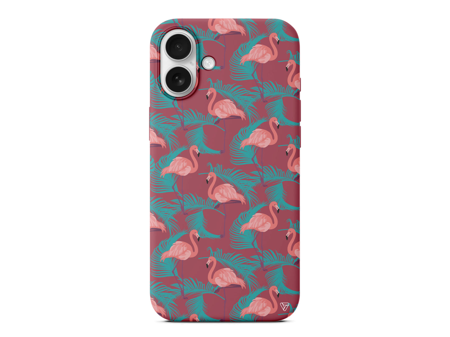 Yaz Flamingolari Lansman Model İçi Kadife Silikon Telefon Kılıfı – Plus Serisine Özel