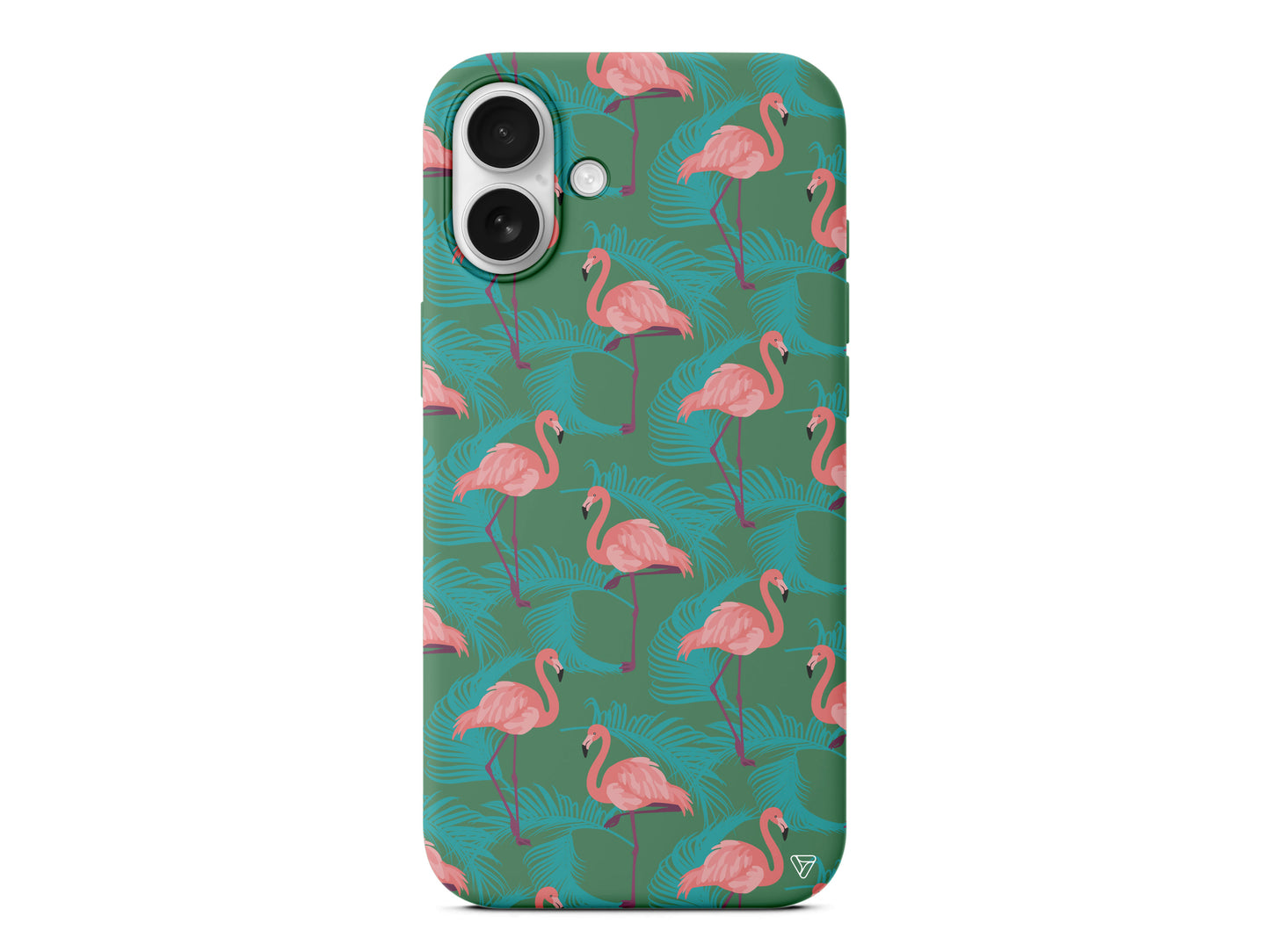 Yaz Flamingolari Lansman Model İçi Kadife Silikon Telefon Kılıfı