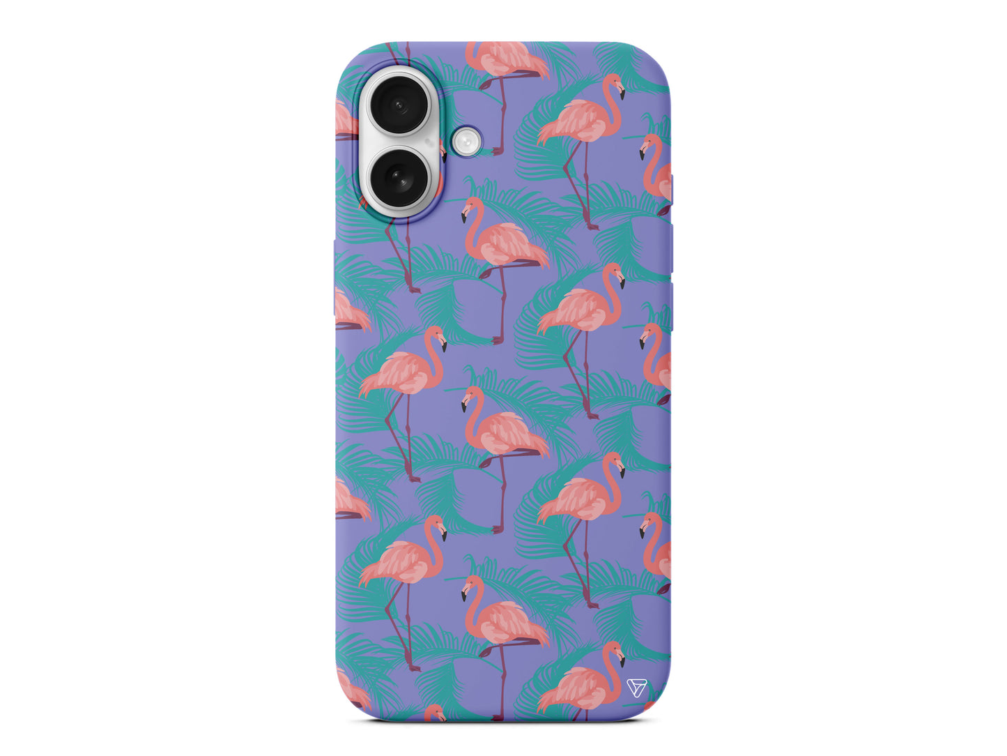 Yaz Flamingolari Lansman Model İçi Kadife Silikon Telefon Kılıfı
