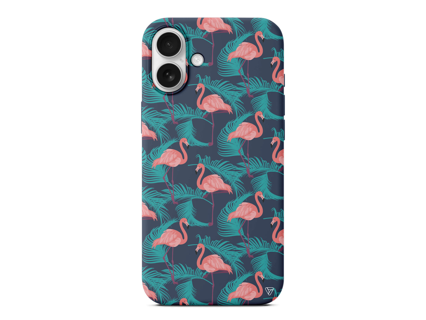 Yaz Flamingolari Lansman Model İçi Kadife Silikon Telefon Kılıfı