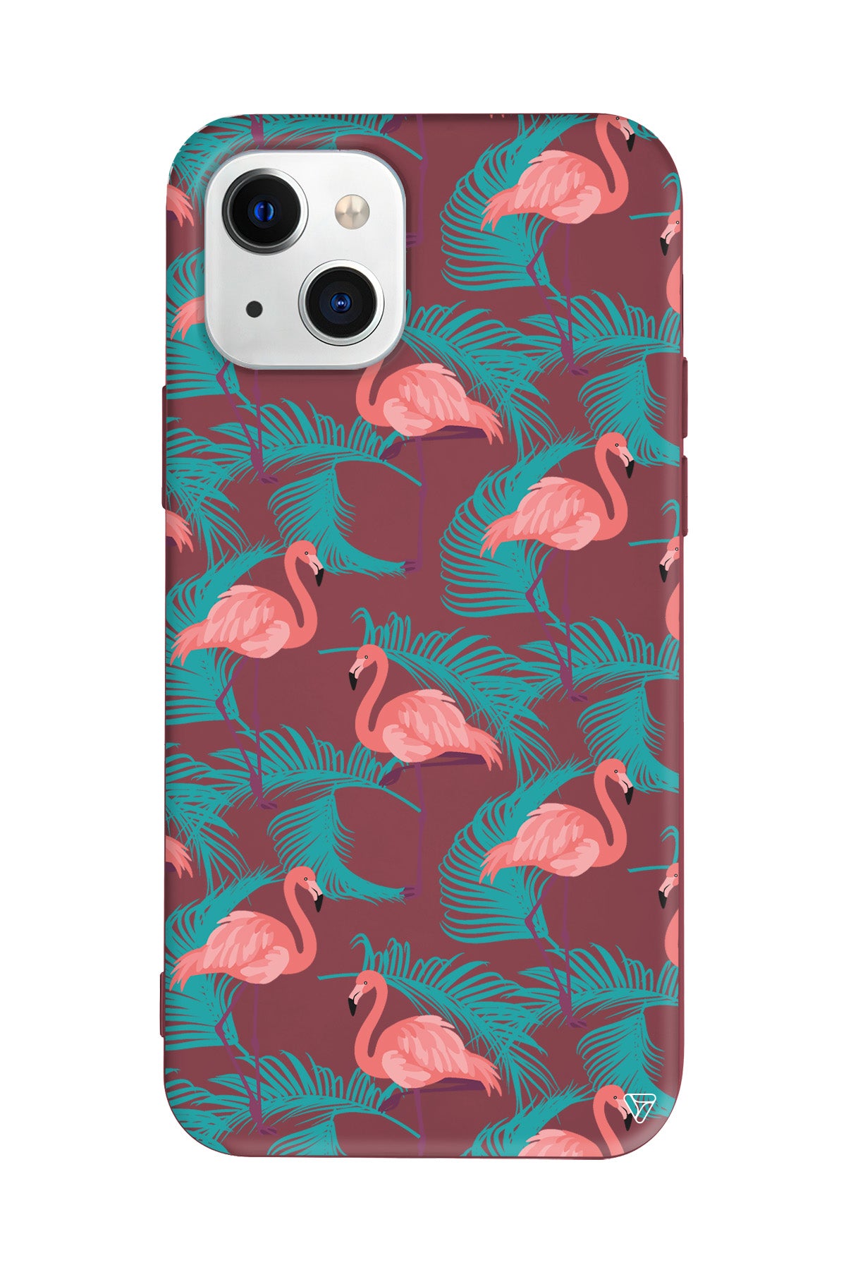 Yaz Flamingolari Lansman Model İçi Kadife Silikon Telefon Kılıfı – Plus Serisine Özel