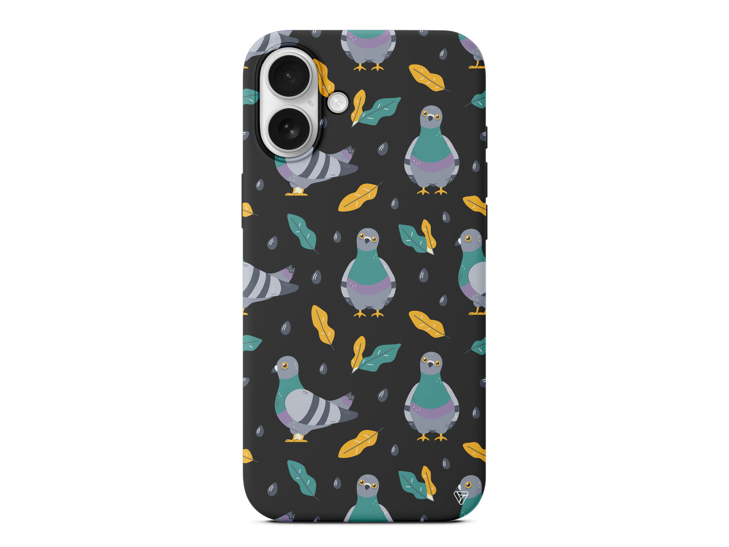 Guvercin Lansman Model İçi Kadife Silikon Telefon Kılıfı