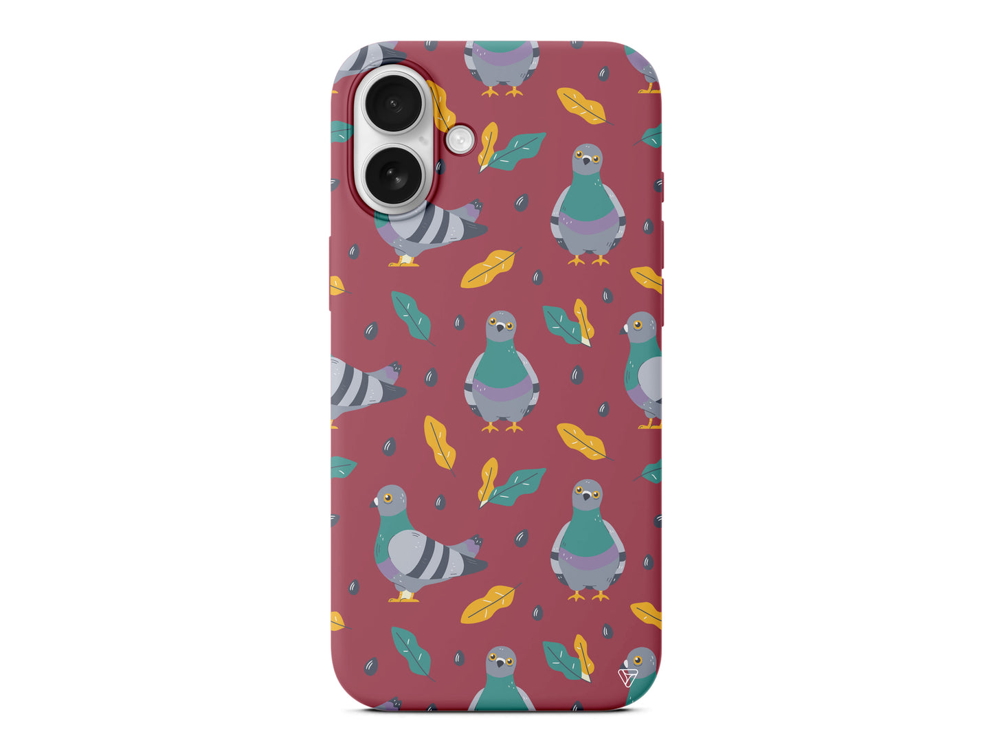 Guvercin Lansman Model İçi Kadife Silikon Telefon Kılıfı – Plus Serisine Özel