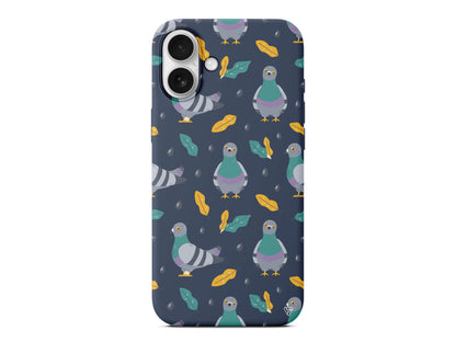 Guvercin Lansman Model İçi Kadife Silikon Telefon Kılıfı