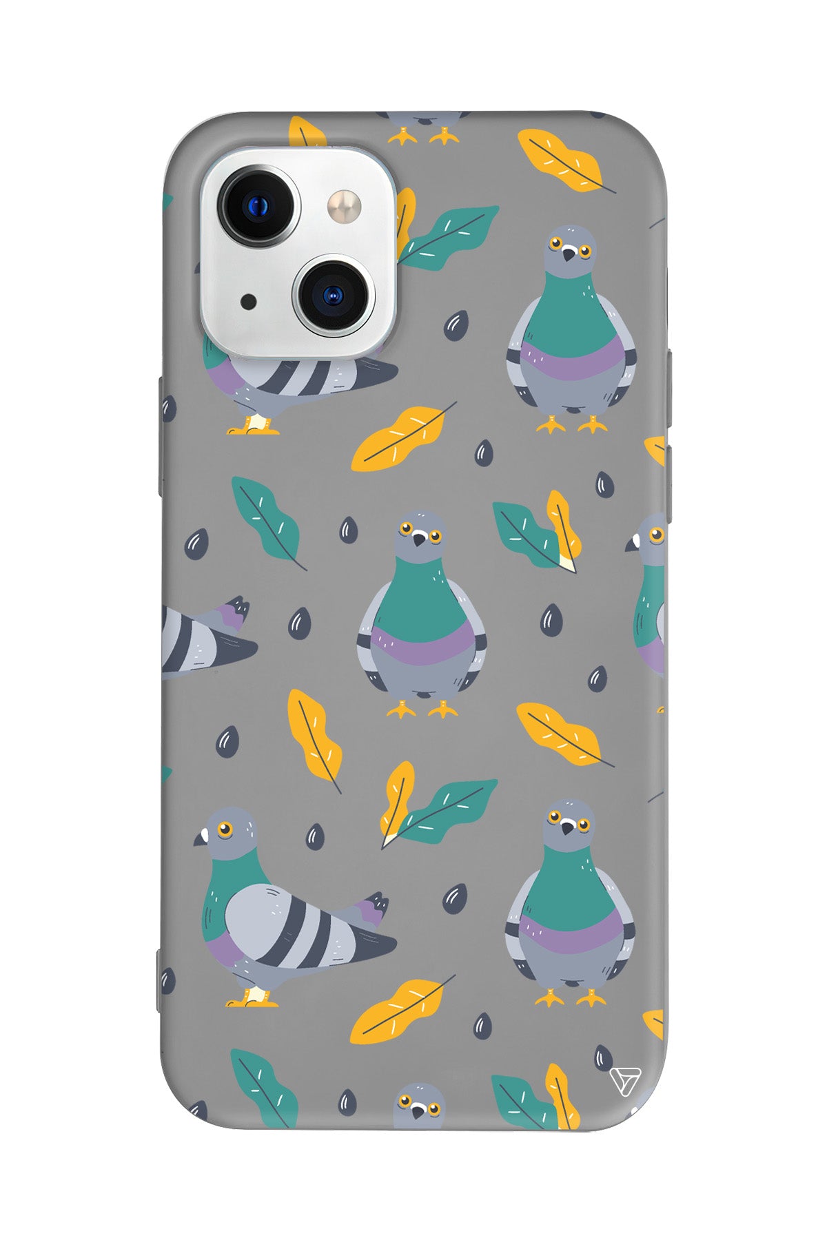 Guvercin Lansman Model İçi Kadife Silikon Telefon Kılıfı – Plus Serisine Özel