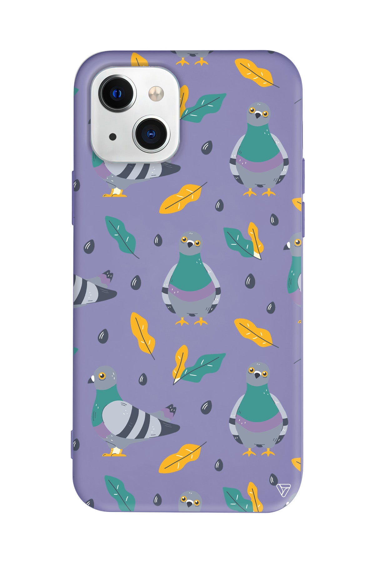 Guvercin Lansman Model İçi Kadife Silikon Telefon Kılıfı