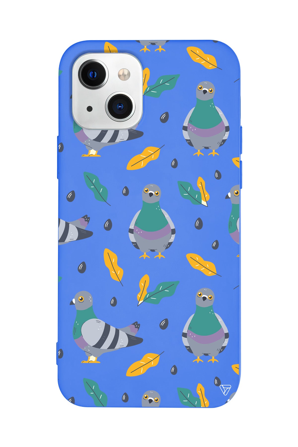 Guvercin Lansman Model İçi Kadife Silikon Telefon Kılıfı – Plus Serisine Özel