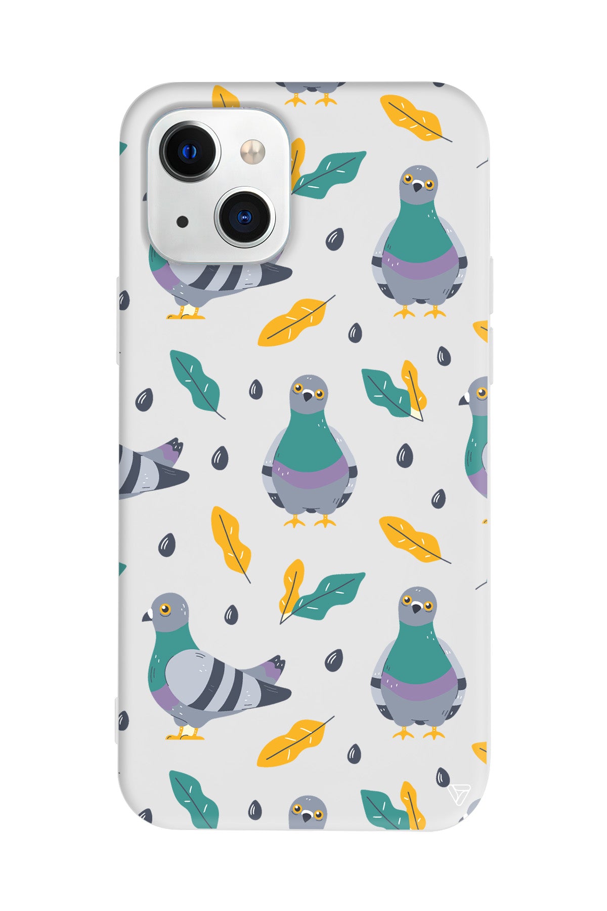 Guvercin Lansman Model İçi Kadife Silikon Telefon Kılıfı – Plus Serisine Özel