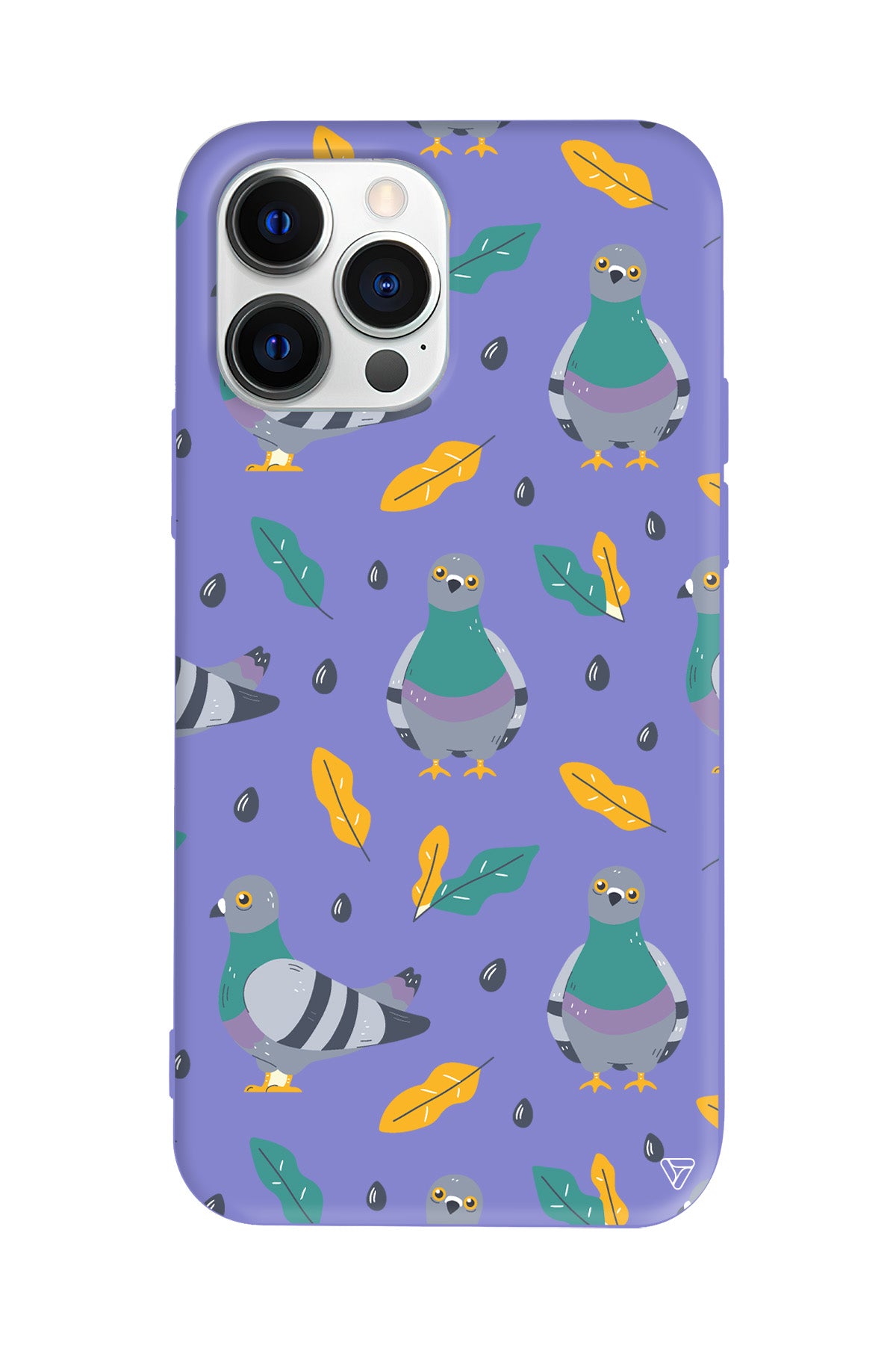 Guvercin Lansman Model İçi Kadife Silikon Telefon Kılıfı