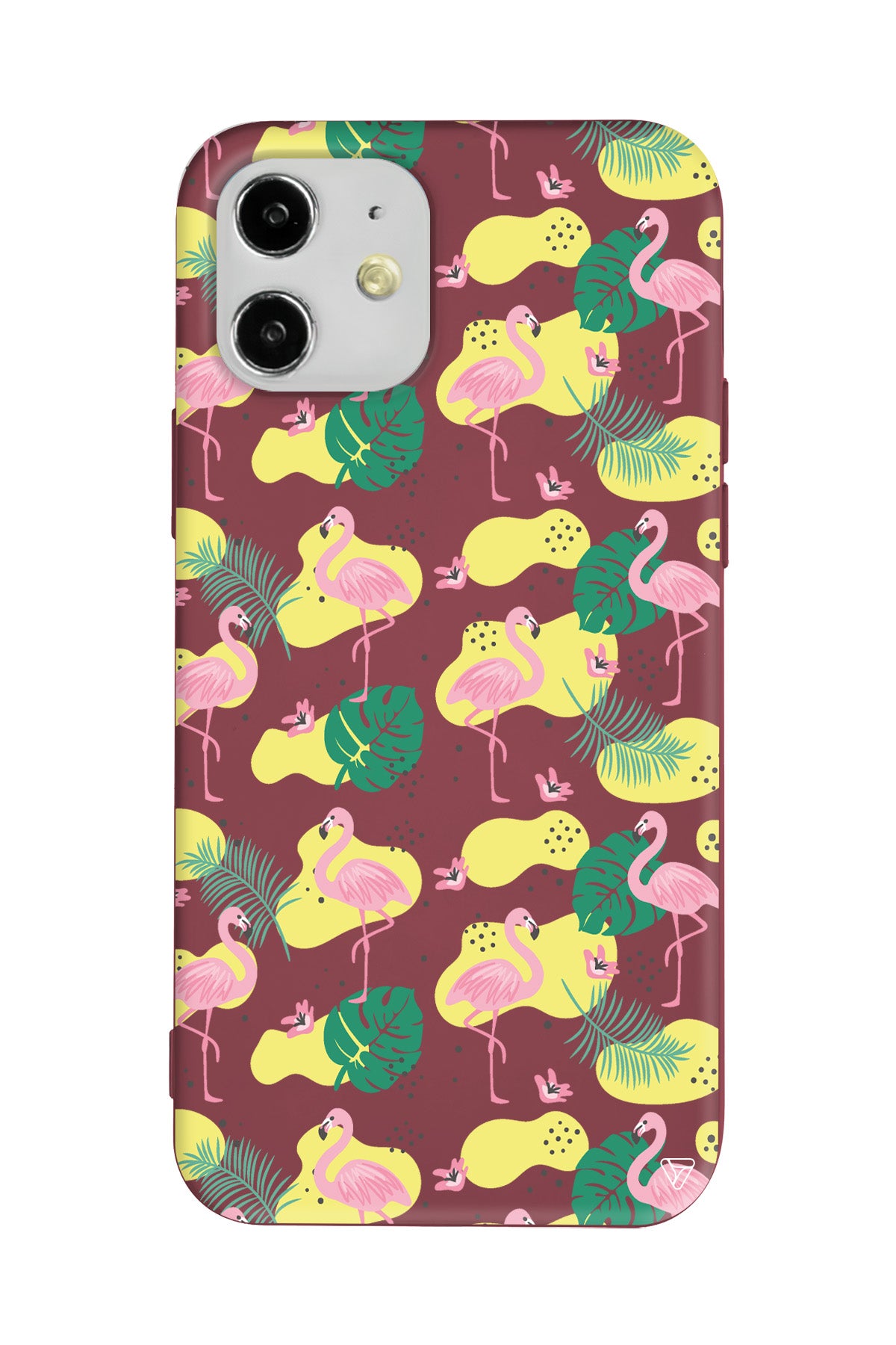 Yaz Flamingolari 2 Lansman Model İçi Kadife Silikon Telefon Kılıfı