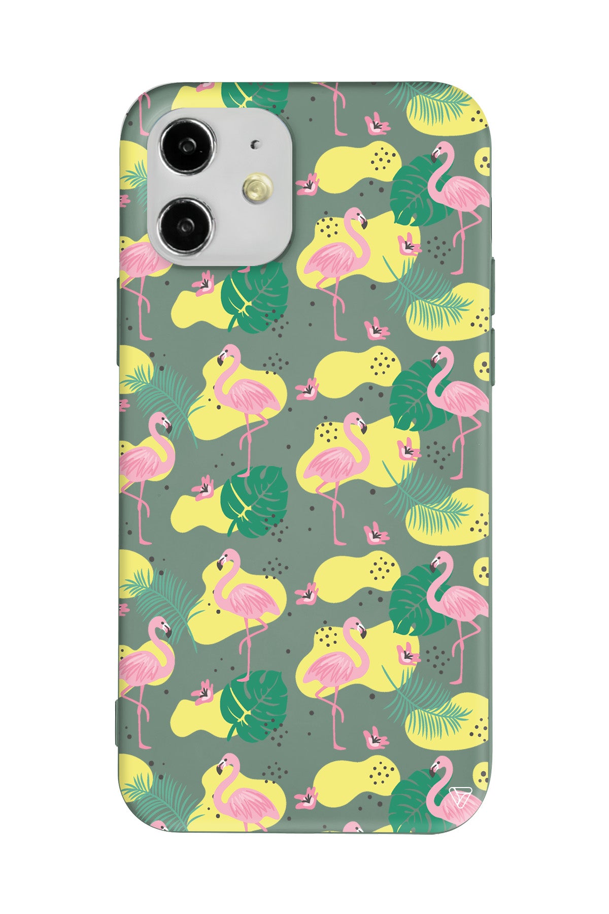 Yaz Flamingolari 2 Lansman Model İçi Kadife Silikon Telefon Kılıfı