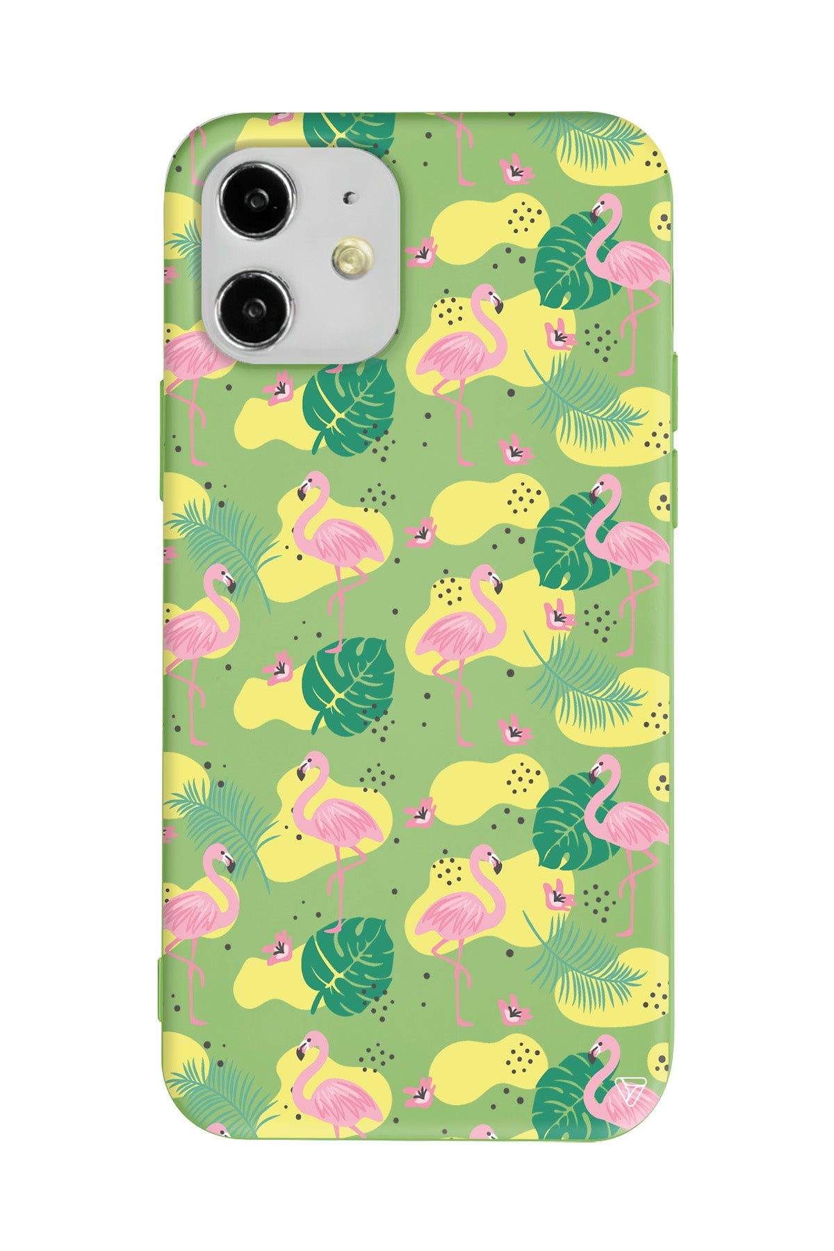 Yaz Flamingolari 2 Lansman Model İçi Kadife Silikon Telefon Kılıfı