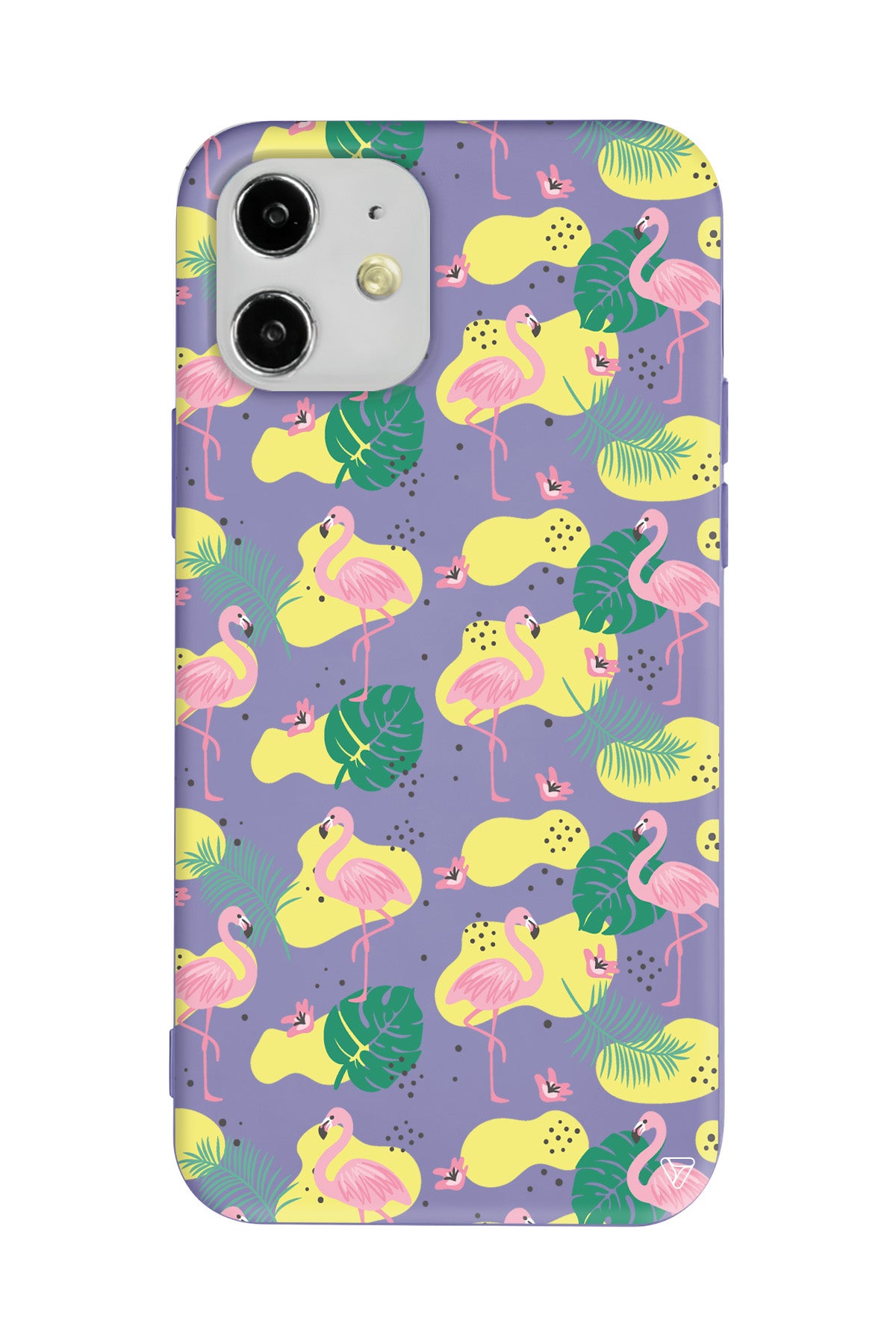 Yaz Flamingolari 2 Lansman Model İçi Kadife Silikon Telefon Kılıfı