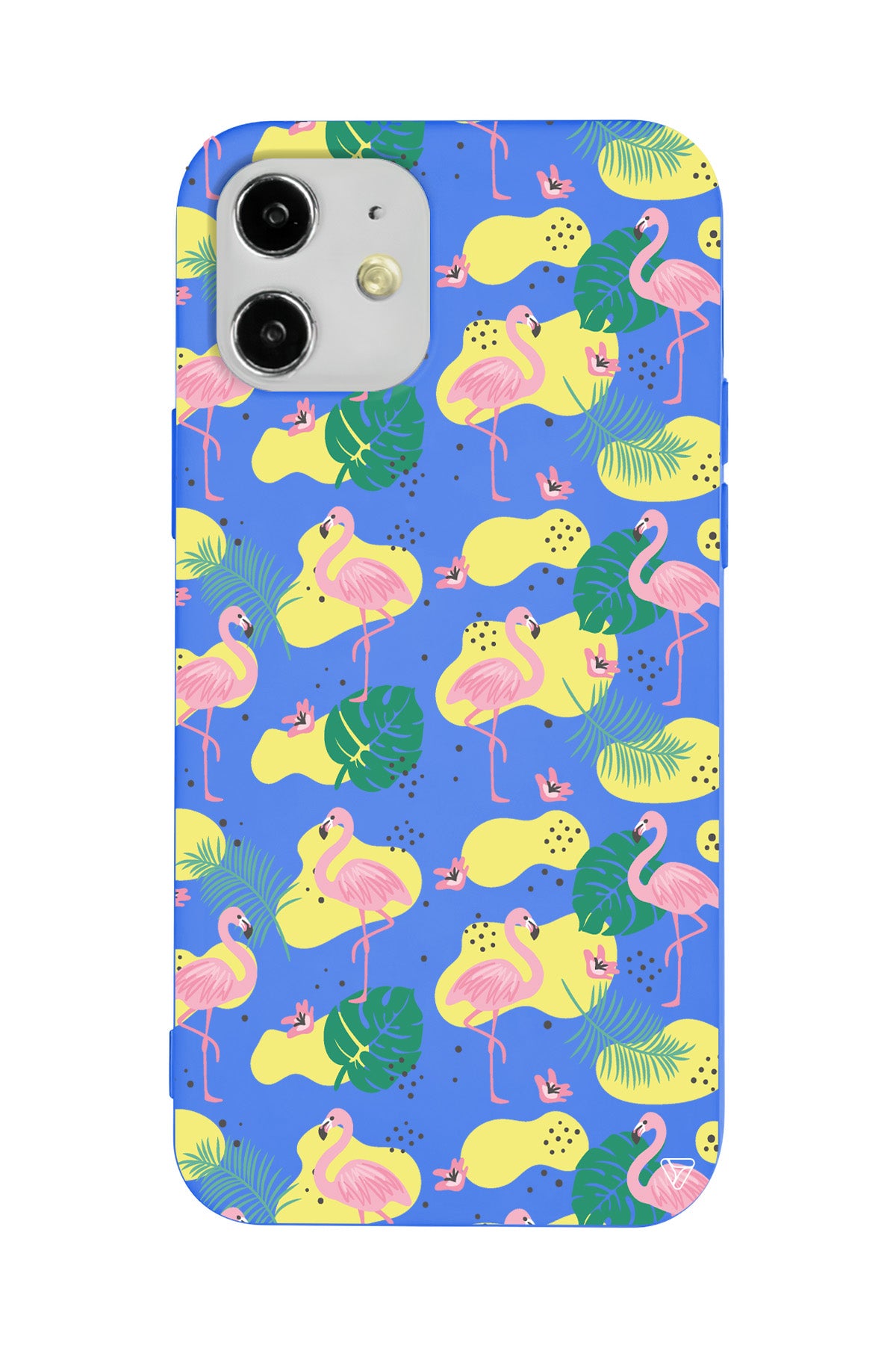 Yaz Flamingolari 2 Lansman Model İçi Kadife Silikon Telefon Kılıfı