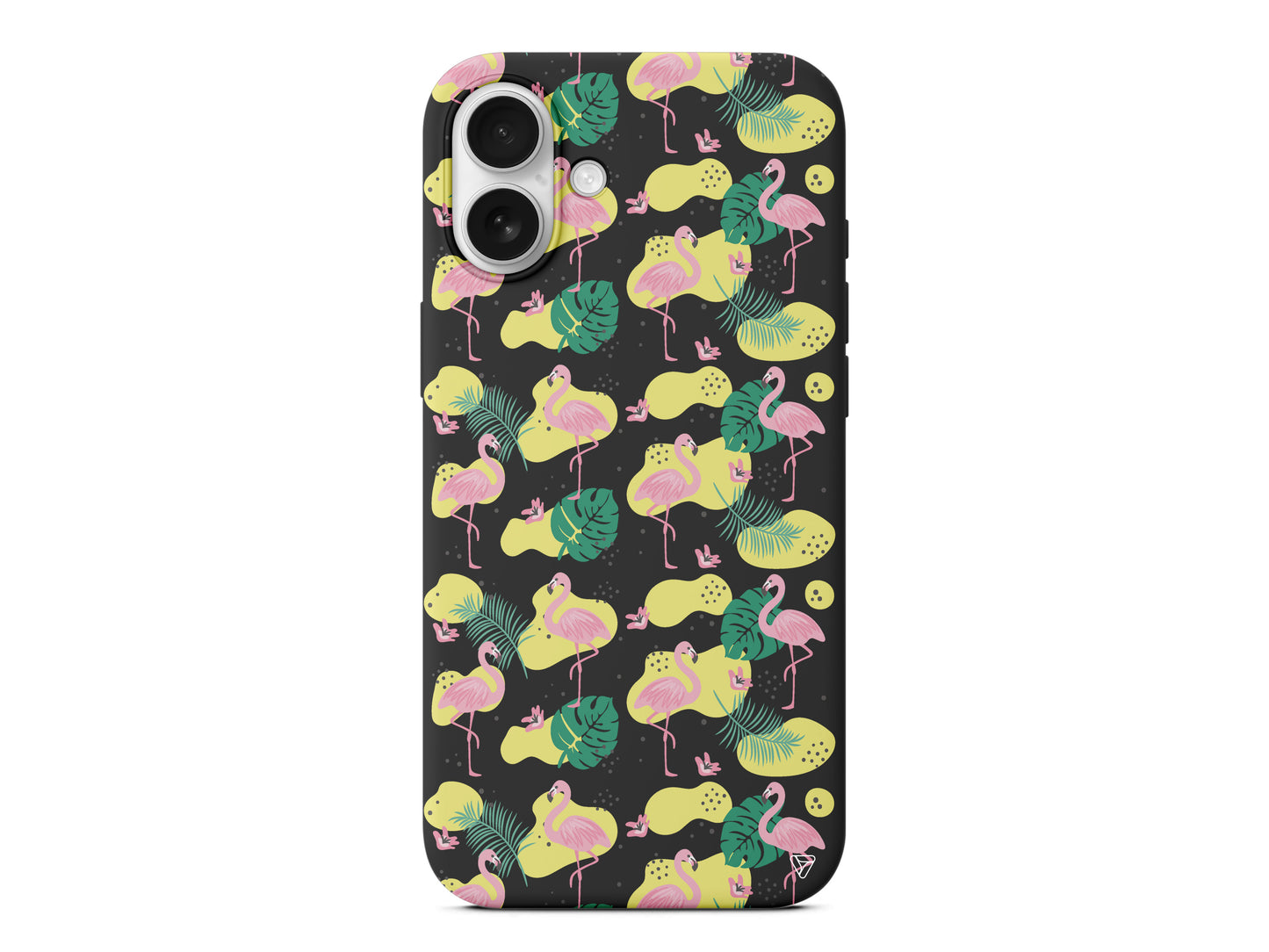 Yaz Flamingolari 2 Lansman Model İçi Kadife Silikon Telefon Kılıfı – Plus Serisine Özel