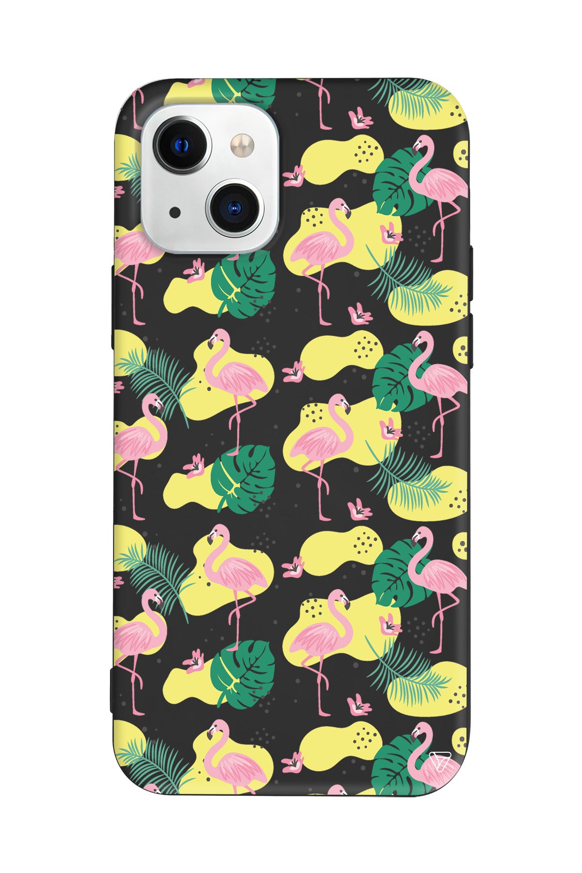 Yaz Flamingolari 2 Lansman Model İçi Kadife Silikon Telefon Kılıfı