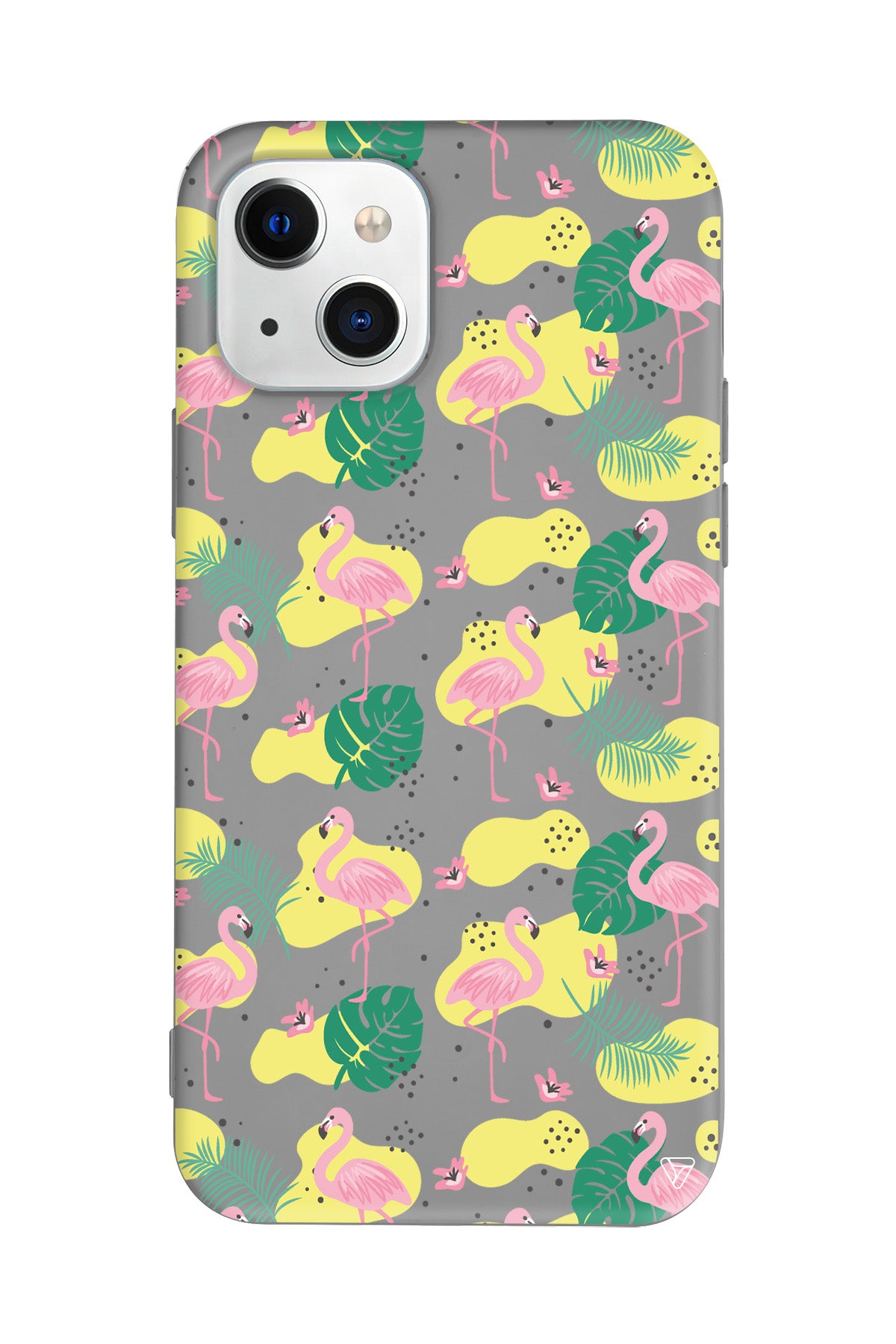 Yaz Flamingolari 2 Lansman Model İçi Kadife Silikon Telefon Kılıfı