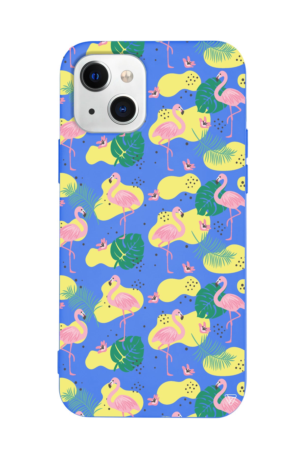 Yaz Flamingolari 2 Lansman Model İçi Kadife Silikon Telefon Kılıfı