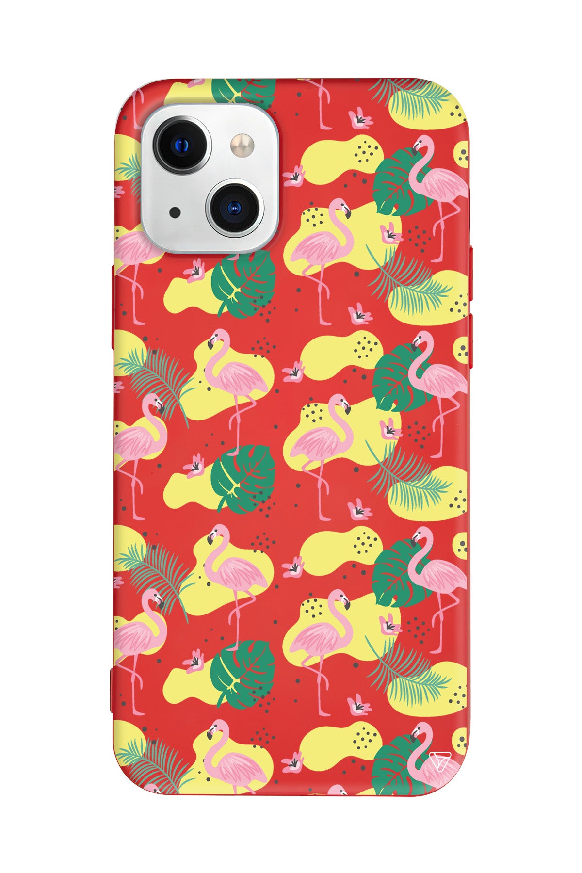 Yaz Flamingolari 2 Lansman Model İçi Kadife Silikon Telefon Kılıfı – Plus Serisine Özel