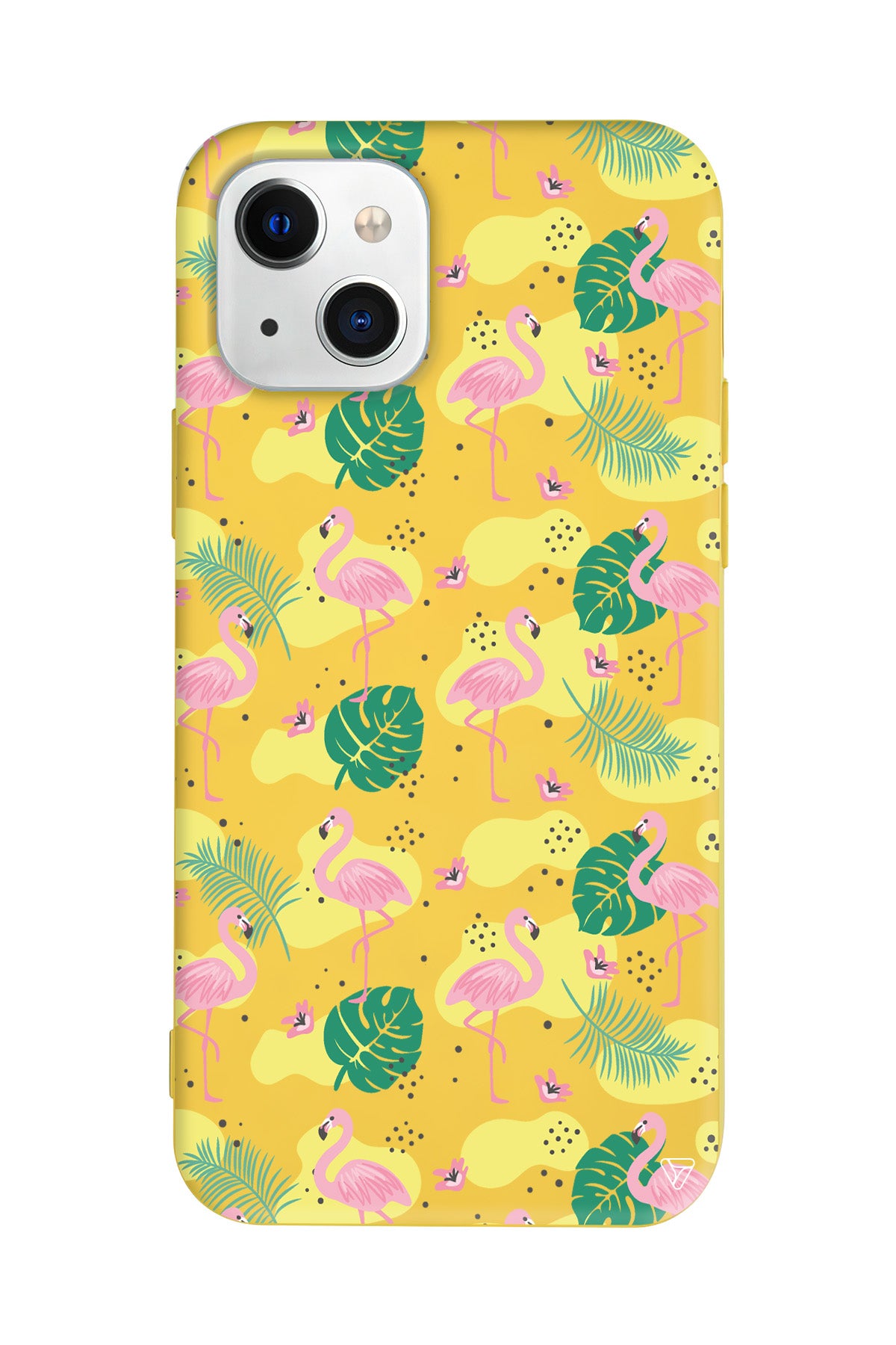 Yaz Flamingolari 2 Lansman Model İçi Kadife Silikon Telefon Kılıfı – Plus Serisine Özel