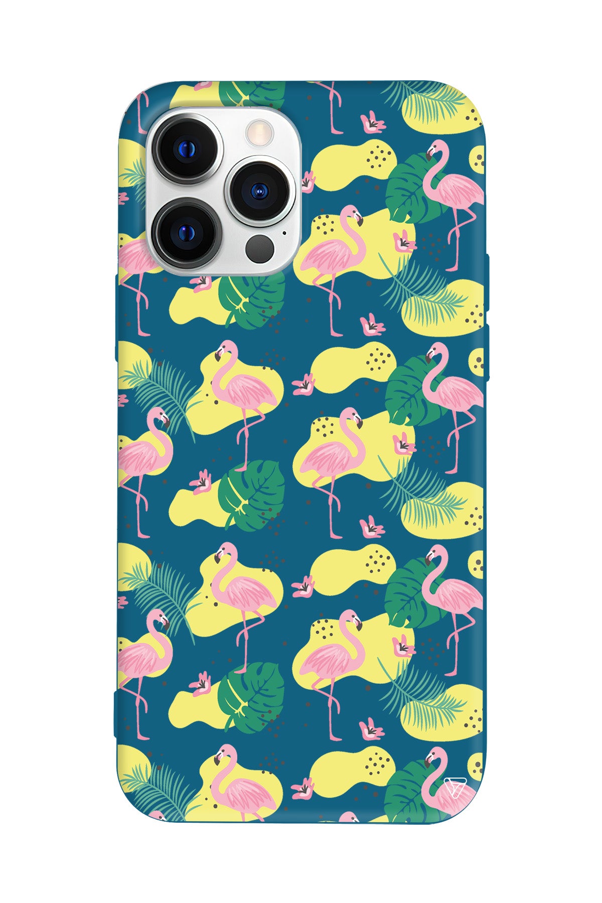 Yaz Flamingolari 2 Lansman Model İçi Kadife Silikon Telefon Kılıfı