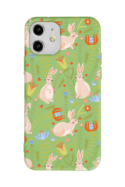 Tavsan Lansman Model İçi Kadife Silikon Telefon Kılıfı