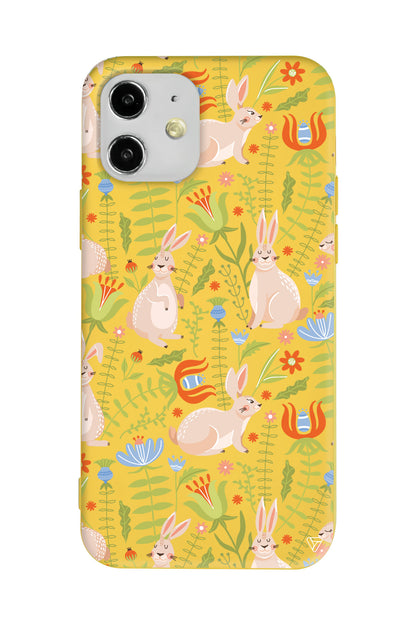 Tavsan Lansman Model İçi Kadife Silikon Telefon Kılıfı