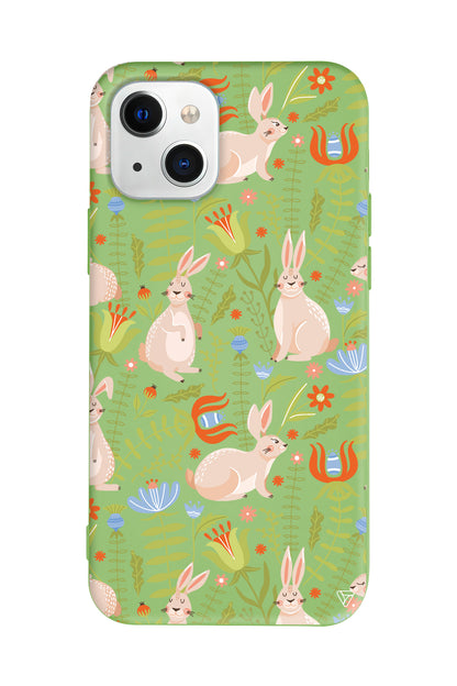 Tavsan Lansman Model İçi Kadife Silikon Telefon Kılıfı