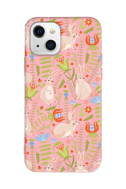 Tavsan Lansman Model İçi Kadife Silikon Telefon Kılıfı – Plus Serisine Özel