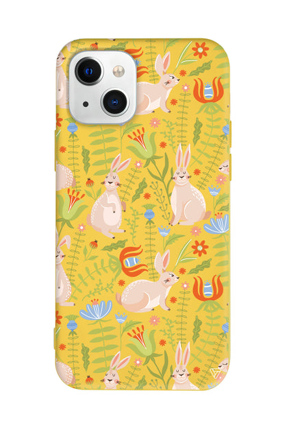 Tavsan Lansman Model İçi Kadife Silikon Telefon Kılıfı – Plus Serisine Özel