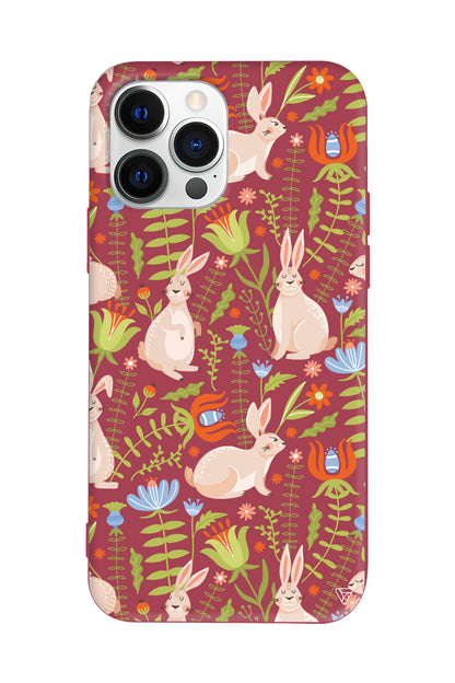 Tavsan Lansman Model İçi Kadife Silikon Telefon Kılıfı