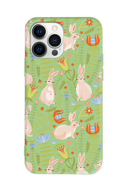 Tavsan Lansman Model İçi Kadife Silikon Telefon Kılıfı