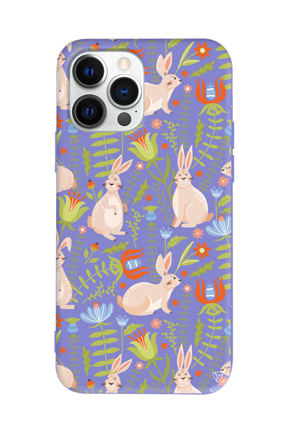 Tavsan Lansman Model İçi Kadife Silikon Telefon Kılıfı