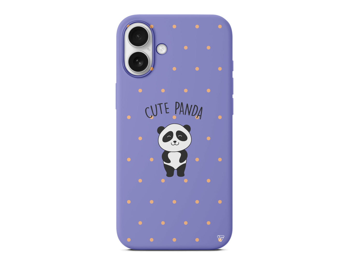 Cute Panda Lansman Model İçi Kadife Silikon Telefon Kılıfı