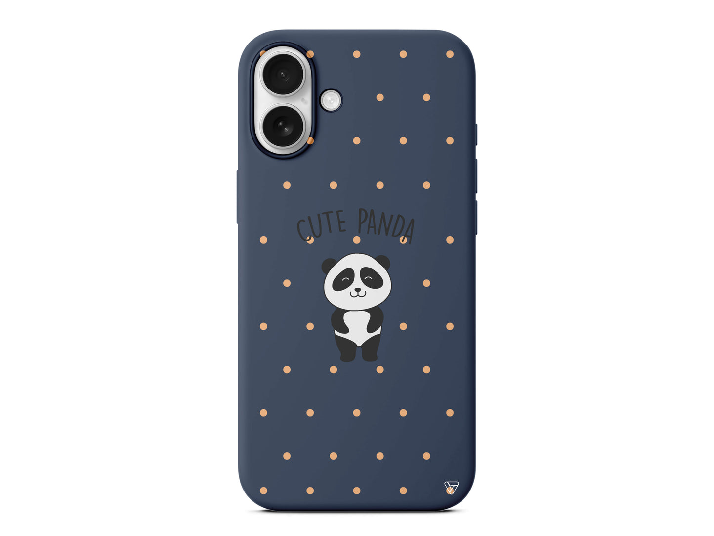 Cute Panda Lansman Model İçi Kadife Silikon Telefon Kılıfı – Plus Serisine Özel