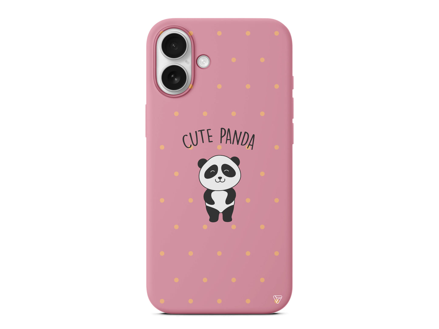 Cute Panda Lansman Model İçi Kadife Silikon Telefon Kılıfı – Plus Serisine Özel