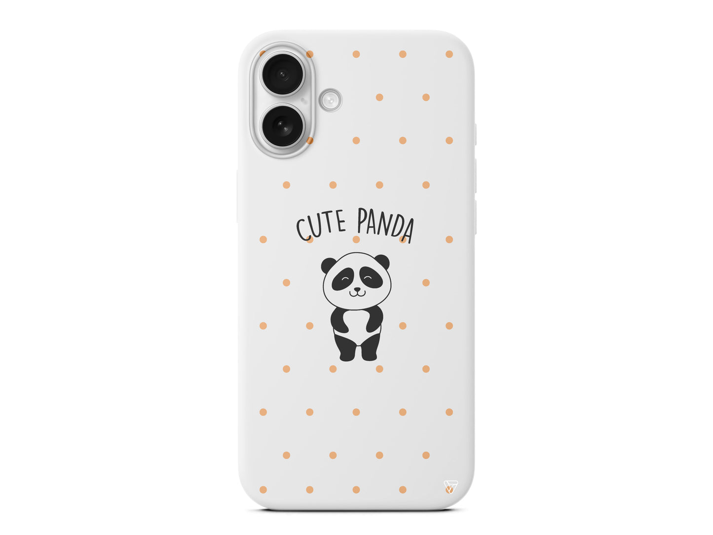 Cute Panda Lansman Model İçi Kadife Silikon Telefon Kılıfı