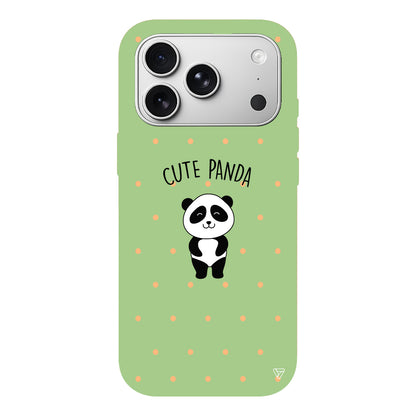 Cute Panda Lansman Model İçi Kadife Silikon Telefon Kılıfı